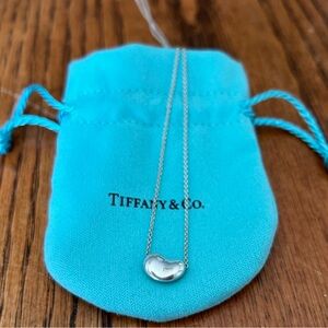 Tiffany & Co Bean Necklace 9mm.